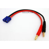152mm 14 AWG Charge Cable w/ EC3 <-> 4mm Banana Plug