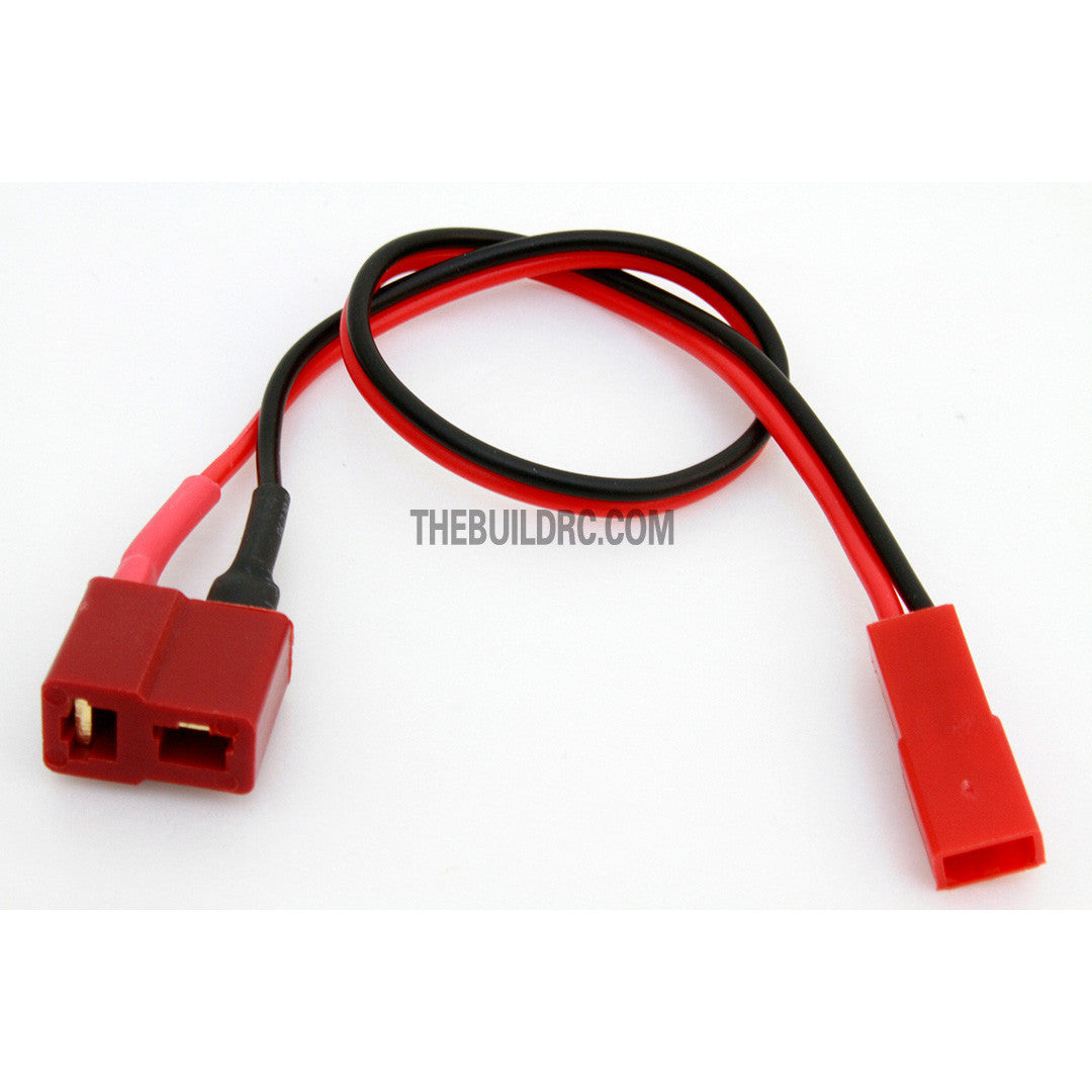 195mm Female T Plug <-> JST Plug Adaptor Cable