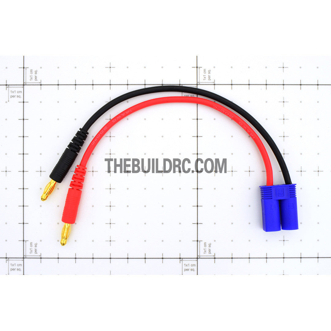 EC5 <-> 4mm Banana Plug 155mm 14 AWG 200?? Wire Battery Adaptor