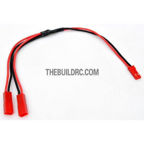 200mm JST Y-Cable (2 Female + 1 Male) Extension Wire