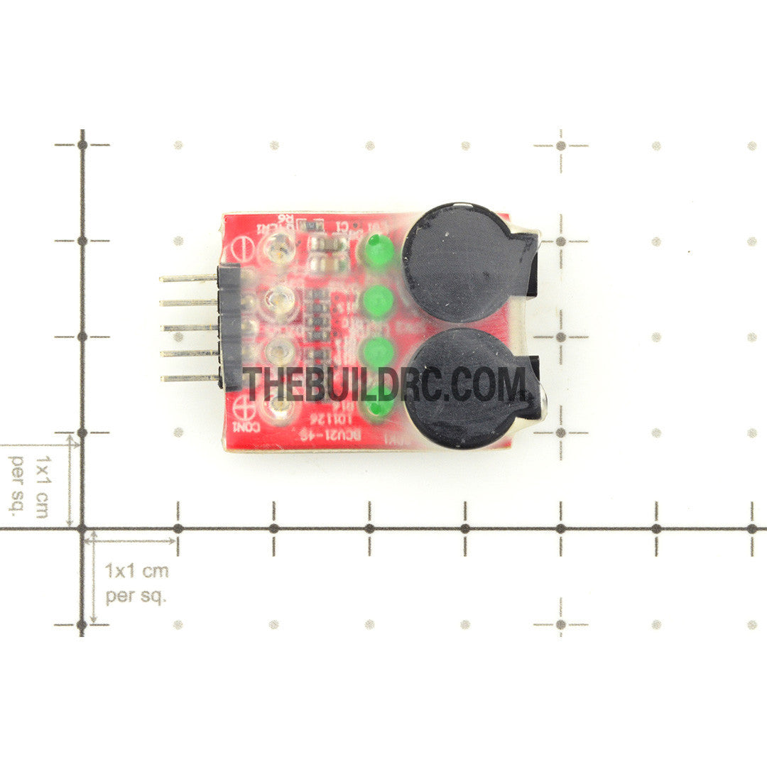 RC 2-4s Lipo Battery Low Voltage Buzzer