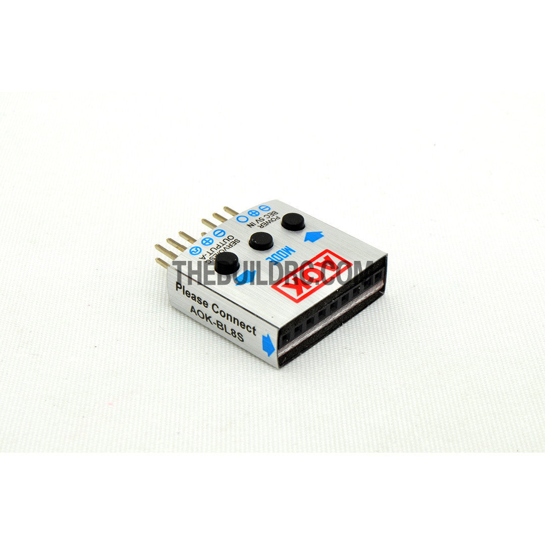 4 in 1 ESC Servo Receiver Temperature Multimeter + RC 1-8s LiPo Battery Voltage Tester / Low Voltage Buzzer Alarm