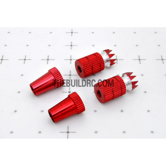 3mm Stick Knob for Futaba Radio Transmitter - Red