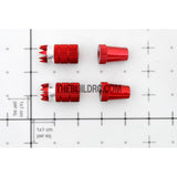 3mm Stick Knob for Futaba Radio Transmitter - Red