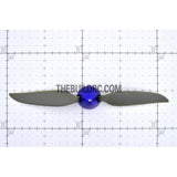 9 X 5" Folding Propeller with 30mm Aluminum Spinner ??3.17mm Hub