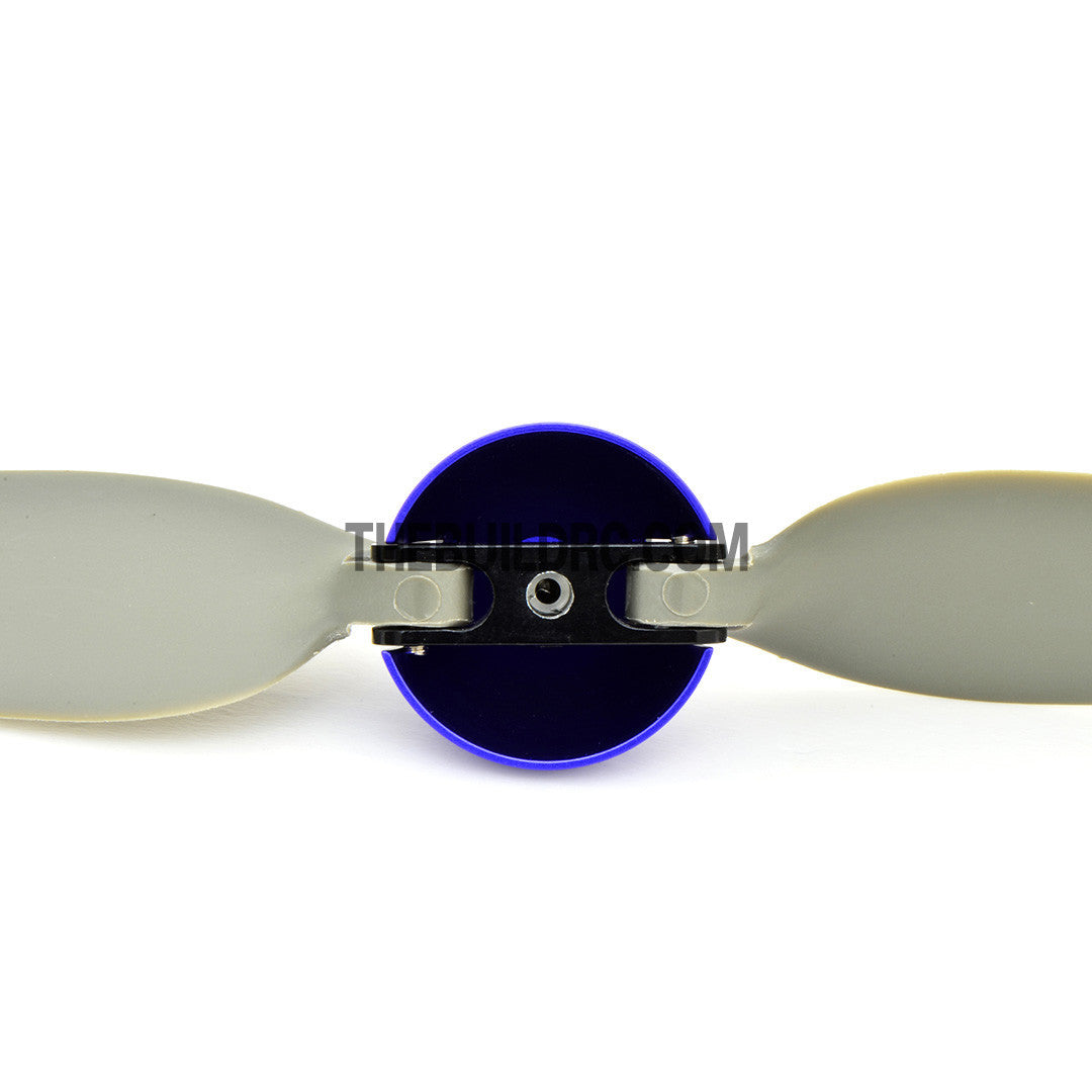 11 X 8" Folding Propeller with 30mm Aluminum Spinner ??4.0mm Hub