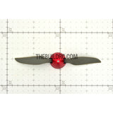 7 x 6" Folding Propeller with 30mm Aluminum Spinner ??3.17mm Hub - Red