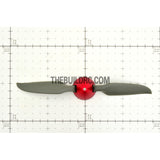 7.5 x 4" Folding Propeller with 30mm Aluminum Spinner ??3.17mm Hub - Red