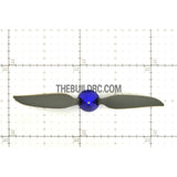 9 x 5" Folding Propeller with 30mm Aluminum Spinner ??3.17mm Hub - Blue