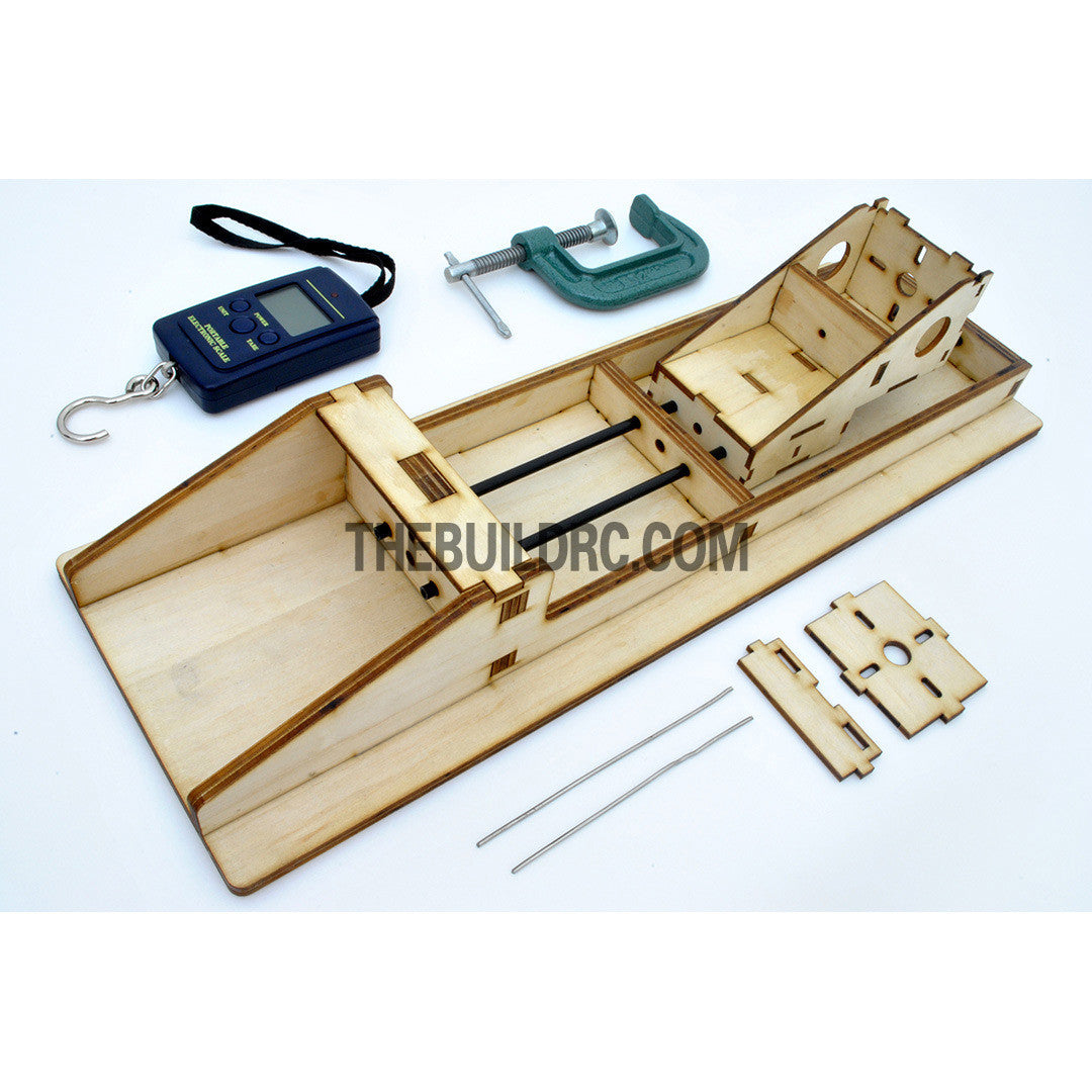 RC Motor Wooden Pulling Power Testing Station
