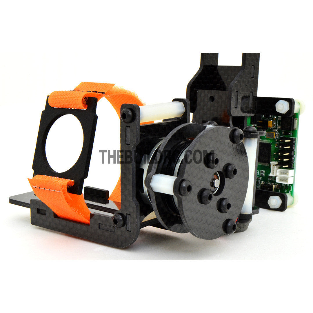 FPV Camera Mount Gimbal With 2208kv  Brushless Motors & Controller for Gopro3 Aerial (Upgradeable) - Carbon Fiber (~205g)