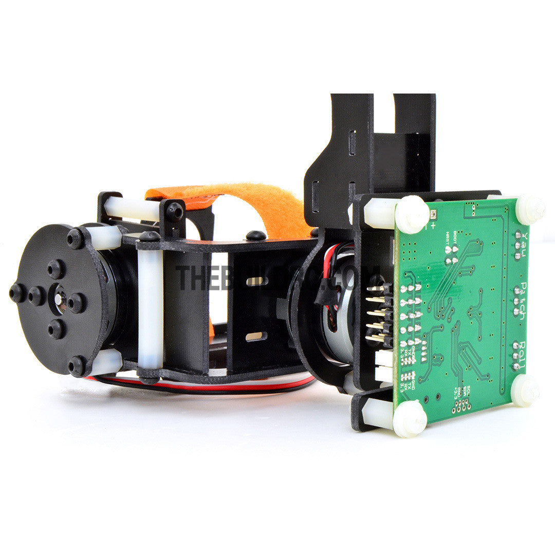 FPV Camera Mount Gimbal With 2208kv  Brushless Motors & Controller for Gopro3 Aerial (Upgradeable) - Fiberglass (~220g)