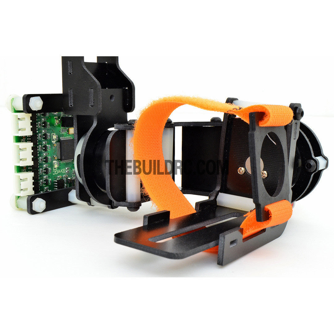 FPV Camera Mount Gimbal With 2208kv  Brushless Motors & Controller for Gopro3 Aerial (Upgradeable) - Fiberglass (~220g)