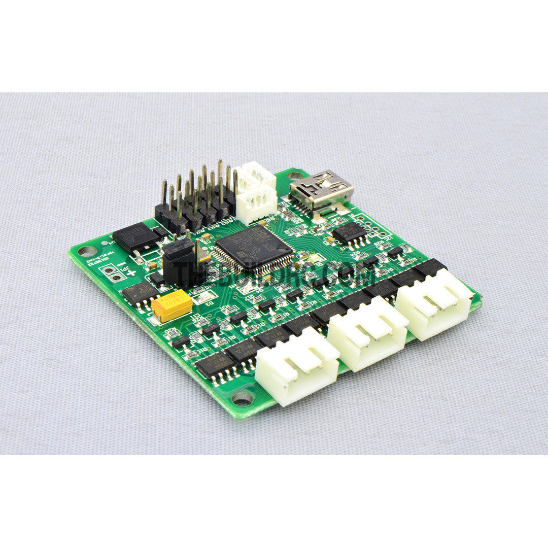 FPV Camera Mount Gimbal With 2208kv  Brushless Motors & Controller for Gopro3 Aerial (Upgradeable) - Fiberglass (~220g)