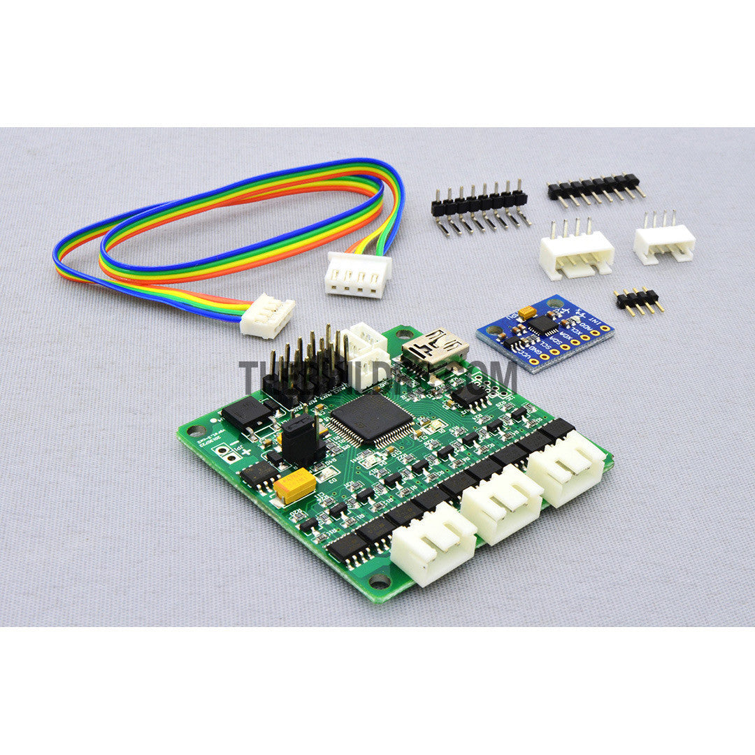 FPV Camera Mount Gimbal With 2208kv  Brushless Motors & Controller for Gopro3 Aerial (Upgradeable) - Fiberglass (~220g)