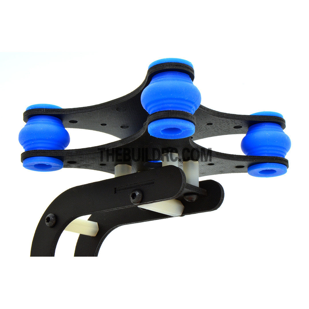 FPV Camera Mount Gimbal With 2208kv  Brushless Motors & Controller for Gopro3 Aerial (Upgradeable) - Wooden & Fiberglass (~167g)