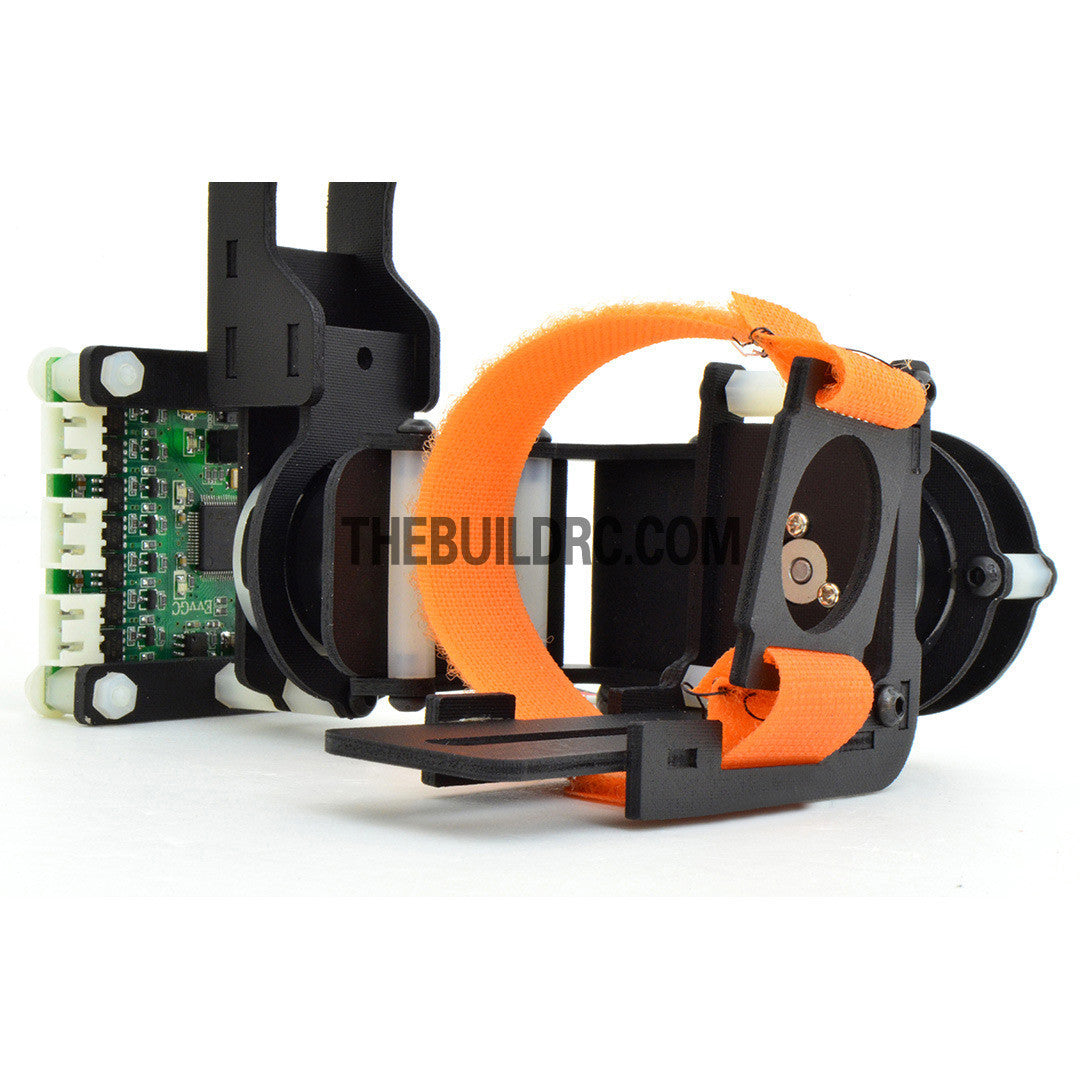 FPV Camera Mount Gimbal With 2208kv  Brushless Motors & Controller for Gopro3 Aerial (Upgradeable) - Wooden & Fiberglass (~167g)