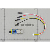 FPV Camera Mount Gimbal With 2208kv  Brushless Motors & Controller for Gopro3 Aerial (Upgradeable) - Wooden & Fiberglass (~167g)