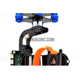 3 Axis Upgraded FPV Camera Mount Gimbal With 2208kv Brushless Motors & Controller for Gopro3 Aerial - Carbon Fiber (~245g)