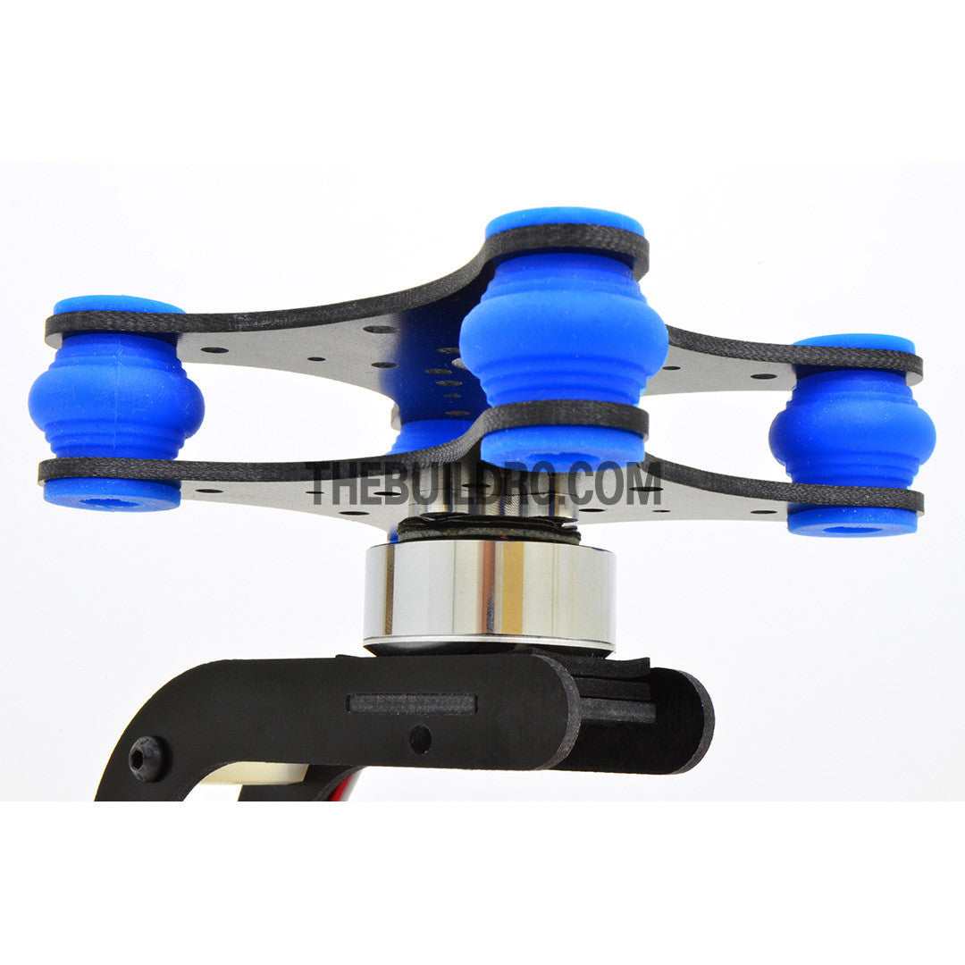 3 Axis Upgraded FPV Camera Mount Gimbal With 2208kv  Brushless Motors & Controller for Gopro3 Aerial - Fiberglass (~250g)