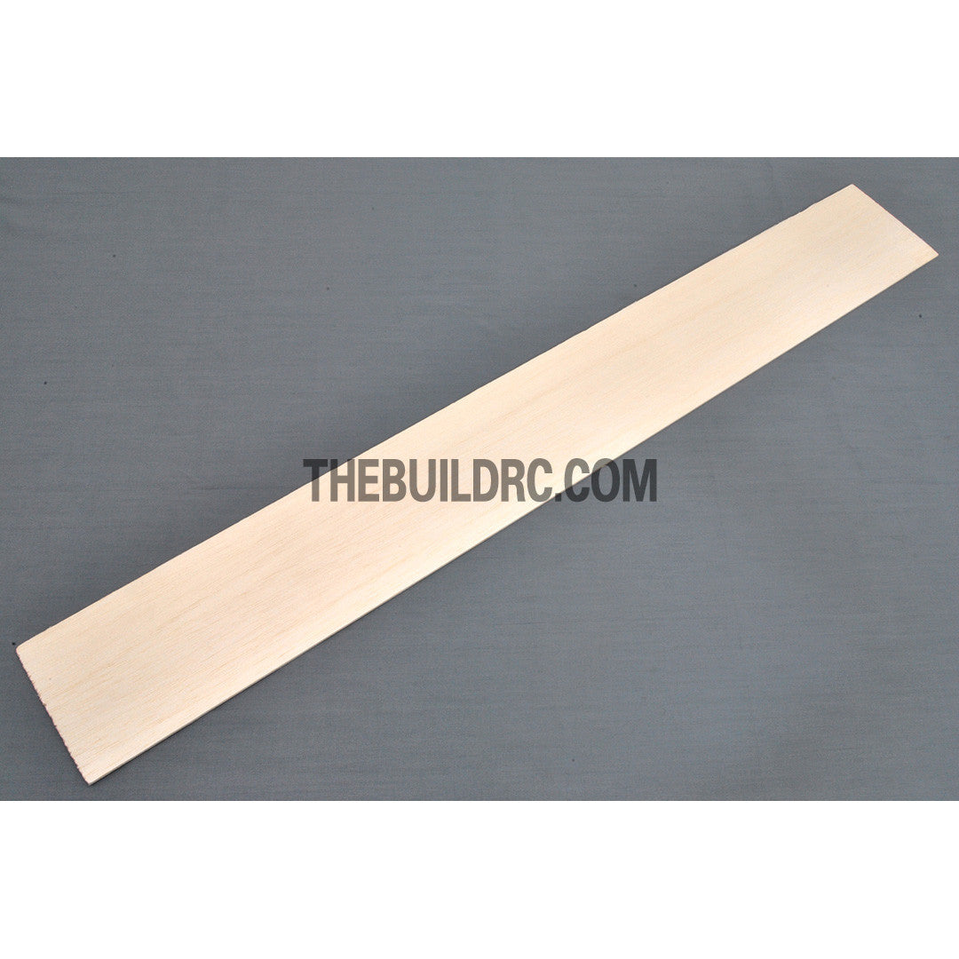 L900 x W120 x T1.5mm Solid Balsa Wood Piece (10pcs)