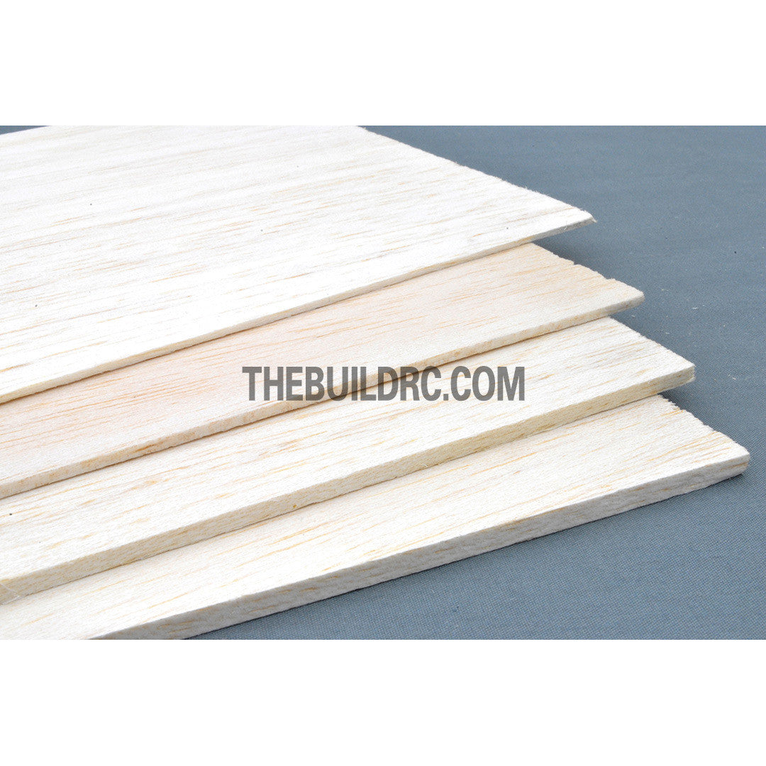 T4.0 x W120 x L900mm Solid Balsa Wood Piece (10pcs)