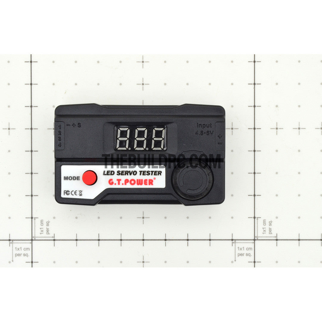 GT Power Digital LED Servo Tester for RC Car Trucks Planes Helicopters