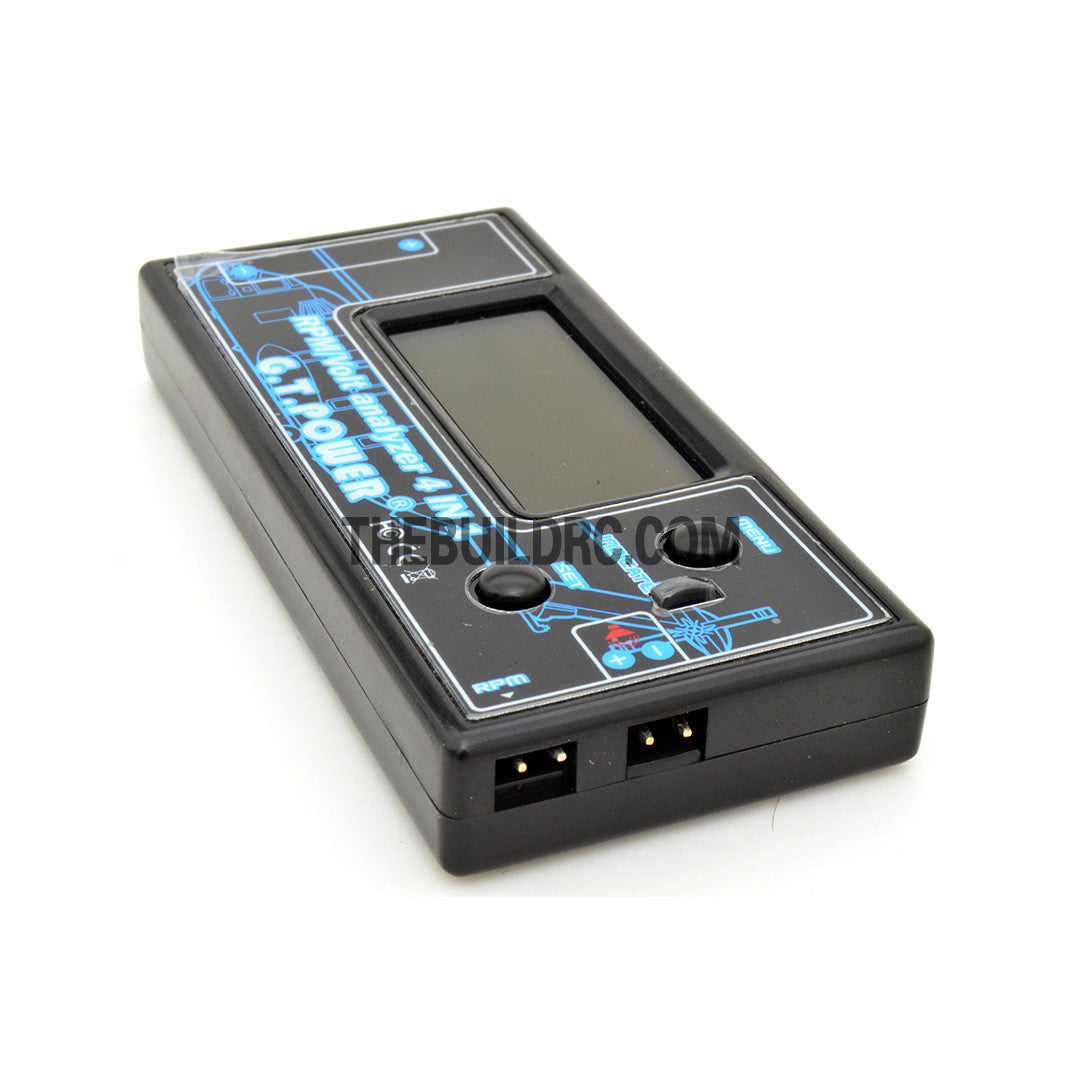 GT Power 4 in 1 RPM / Voltage Analyzer for 2-6S LiPo LiFe Battery