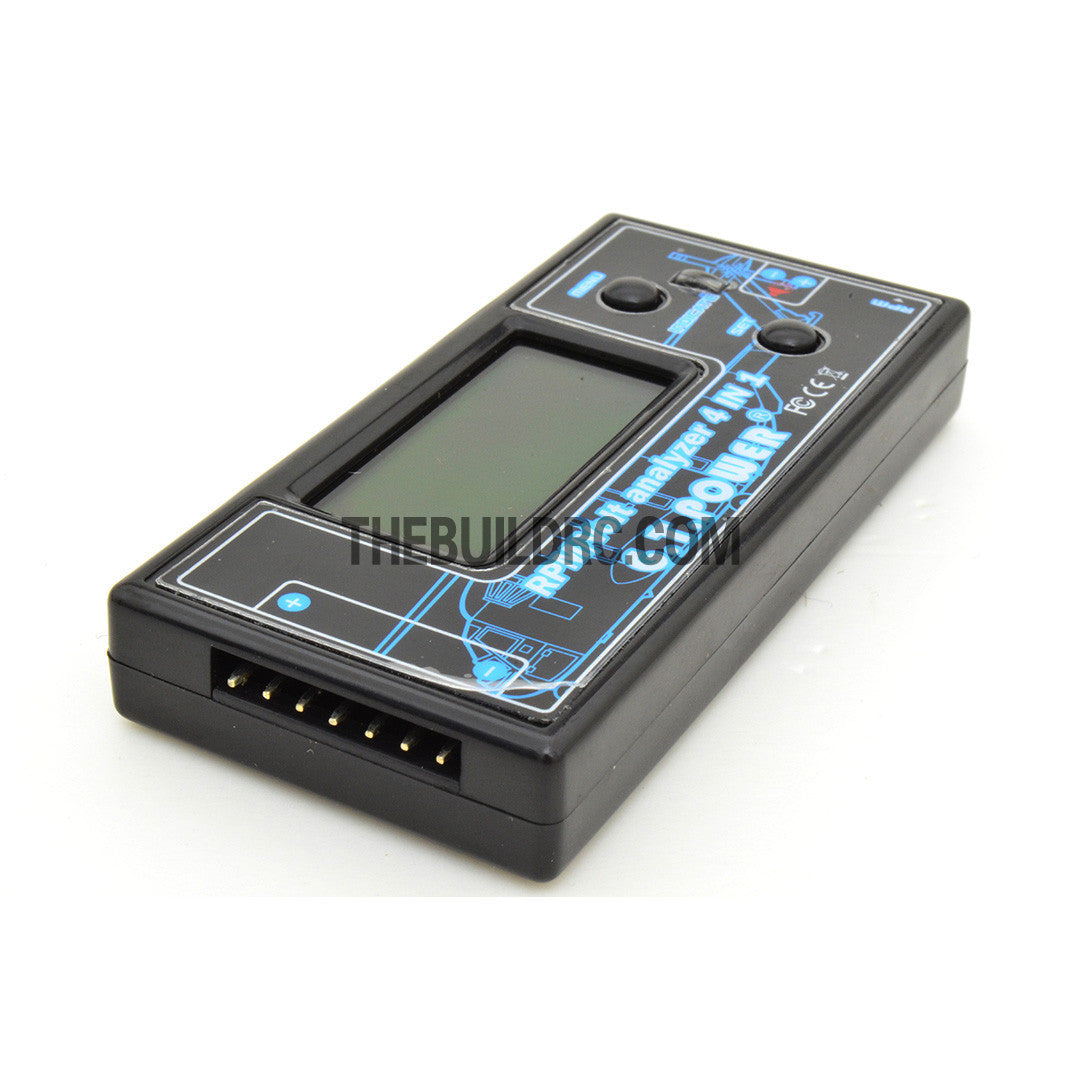 GT Power 4 in 1 RPM / Voltage Analyzer for 2-6S LiPo LiFe Battery