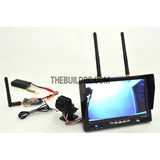 5.8Ghz 8Ch Diversity 7" 800 x 480 LED Screen with built-in Receiver Monitor For RC R/c FPV