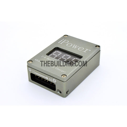 RC 2-6S LiPo Battery Voltage Tester Monitor and Mobile Device USB Charger