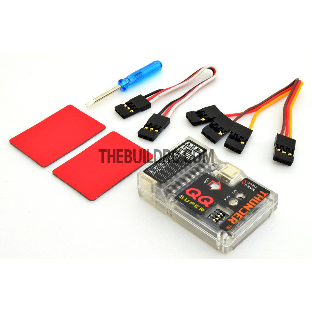 QQ SUPER RC Multi-Copter Quad 4/6 Axis Flight Controller for DSM2/DSMX Satellite
