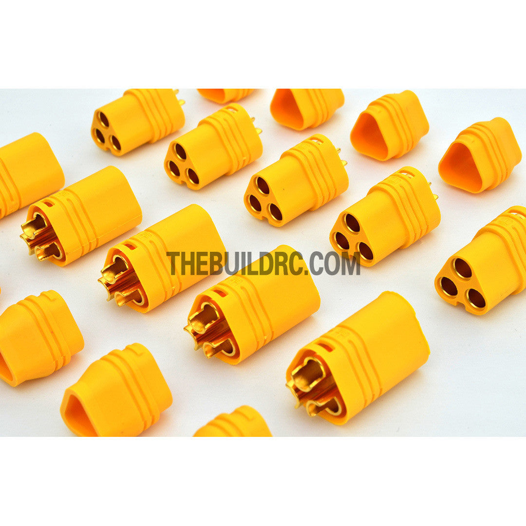 Amass MT60 Male / Female LiPo LiFe NiMh Battery Connectors (5 sets) Geniune