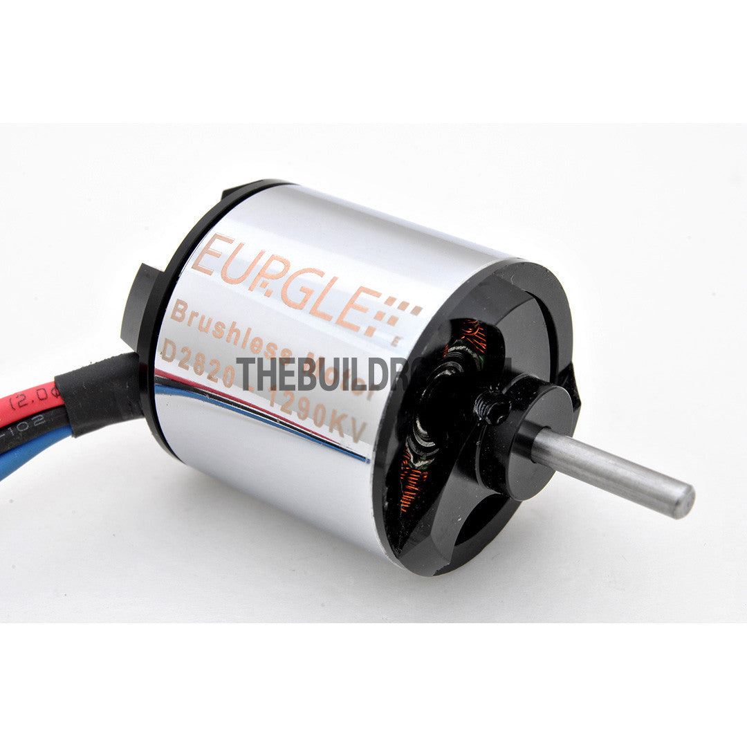 Eurgle RC Plane 1290kv (rpm/v) D2820 Brushless Outrunner Back Mounting Motor