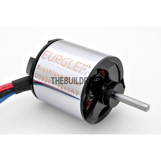 Eurgle RC Plane 1290kv (rpm/v) D2820 Brushless Outrunner Back Mounting Motor