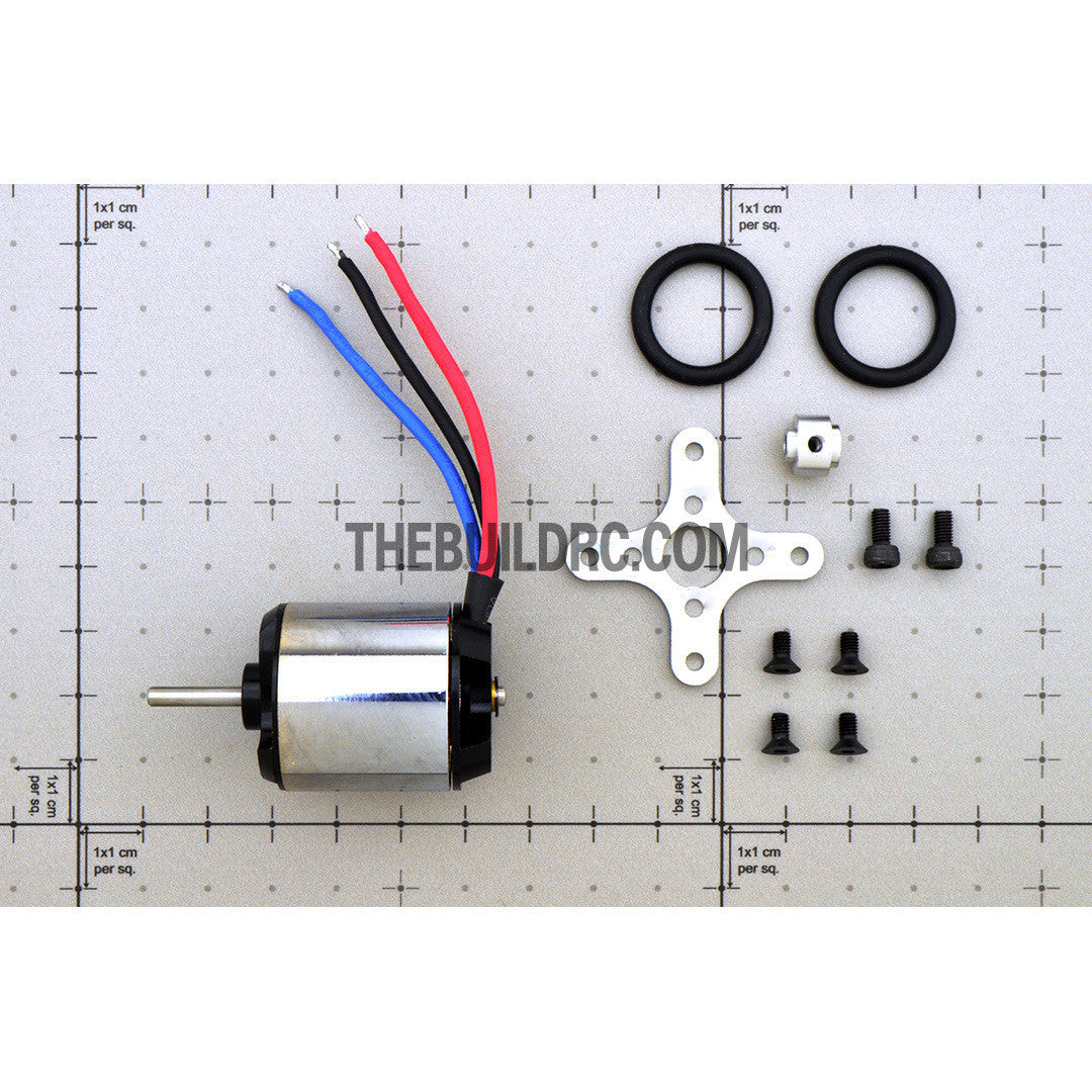 Eurgle RC Plane 1290kv (rpm/v) D2820 Brushless Outrunner Back Mounting Motor