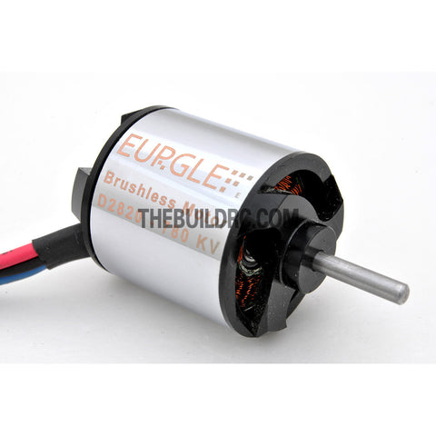 Eurgle RC Plane 780kv (rpm/v) D2820 Brushless Outrunner Back Mounting Motor