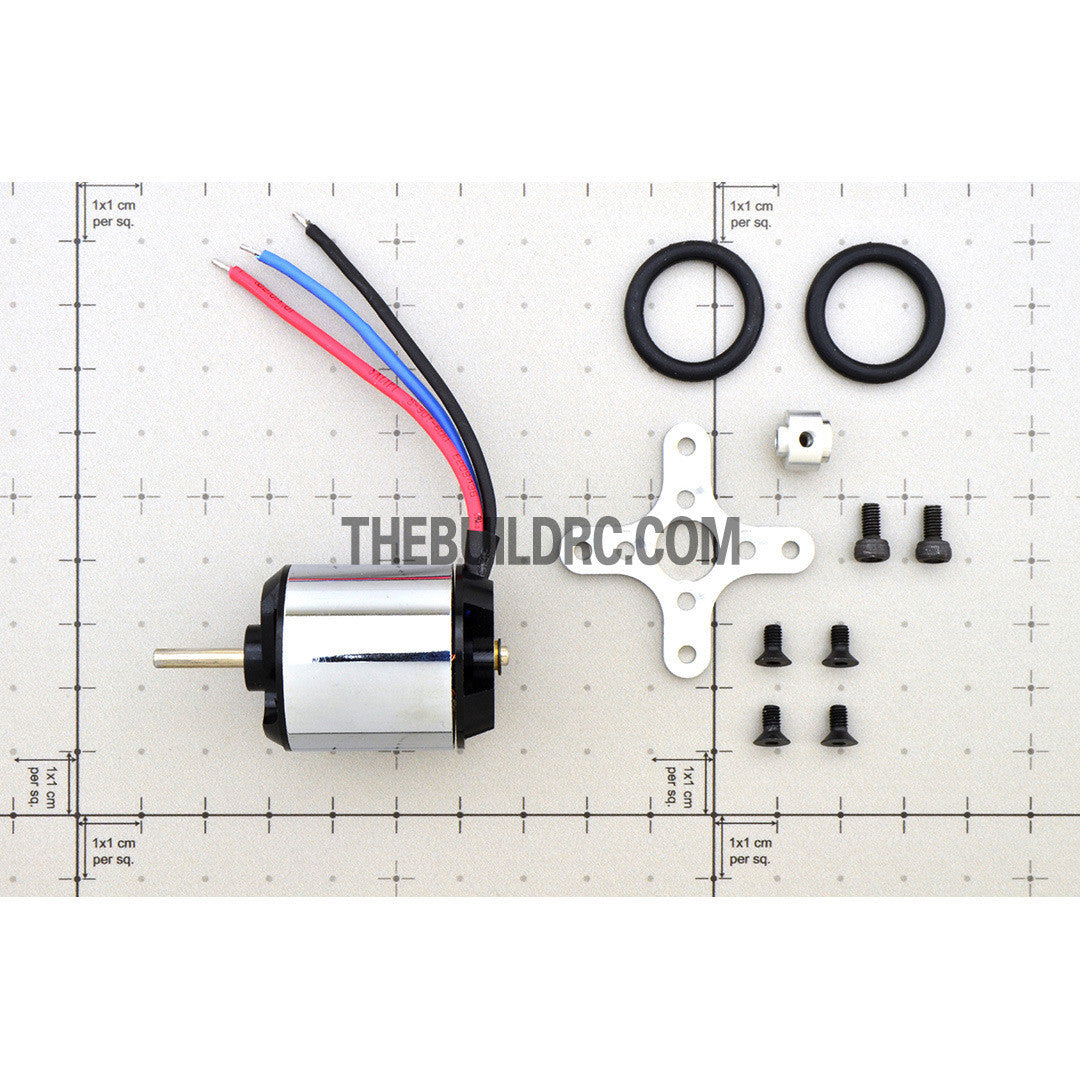Eurgle RC Plane 780kv (rpm/v) D2820 Brushless Outrunner Back Mounting Motor