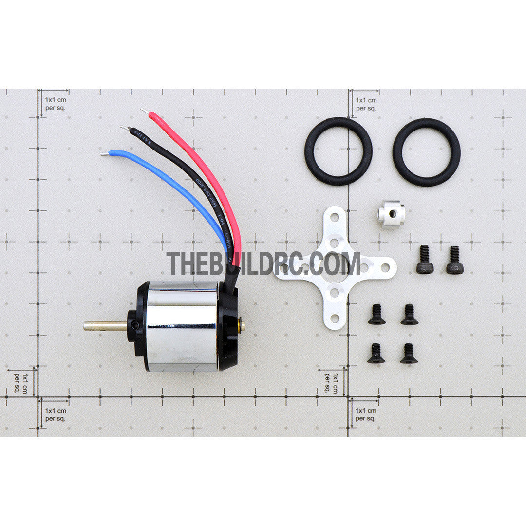 Eurgle RC Plane 1180kv (rpm/v) D2816 Brushless Outrunner Back Mounting Motor