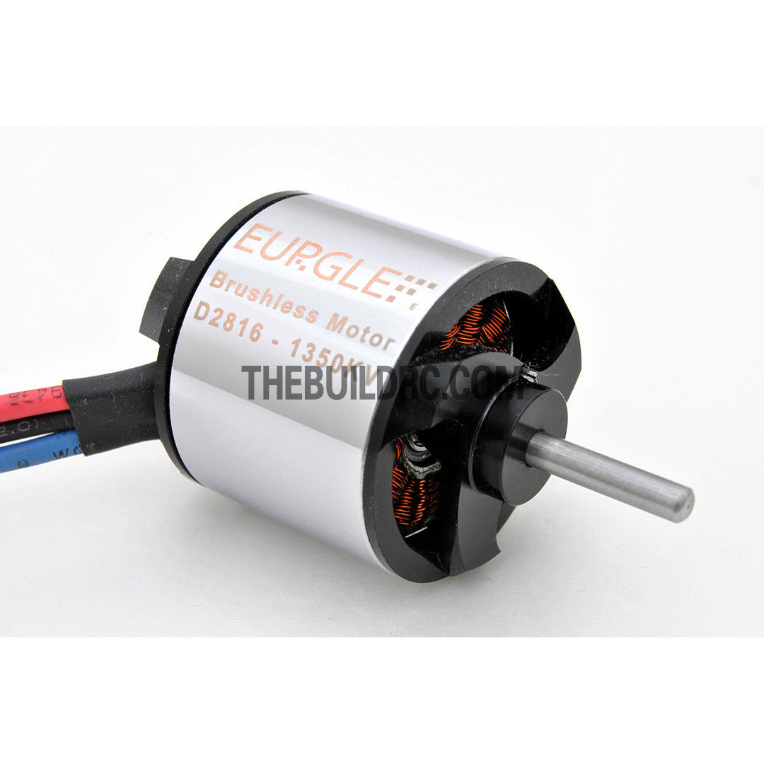 Eurgle RC Plane 1350kv (rpm/v) D2816 Brushless Outrunner Motor