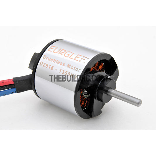 Eurgle RC Plane 1350kv (rpm/v) D2816 Brushless Outrunner Motor