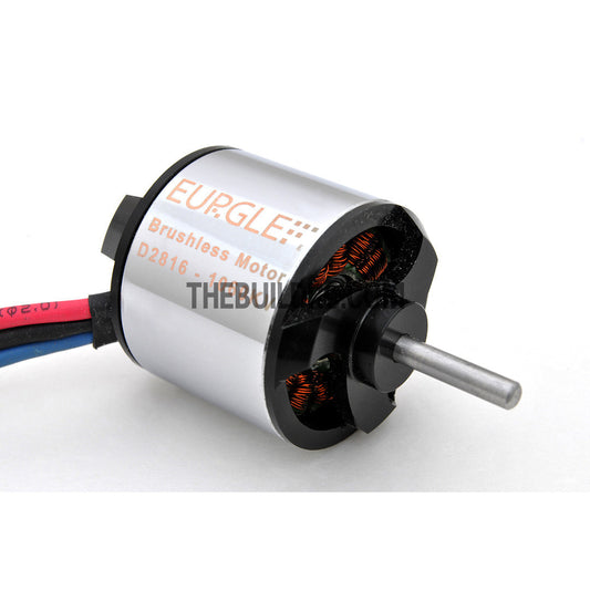 Eurgle RC Plane 1060kv (rpm/v) D2816 Brushless Outrunner Back Mounting Motor