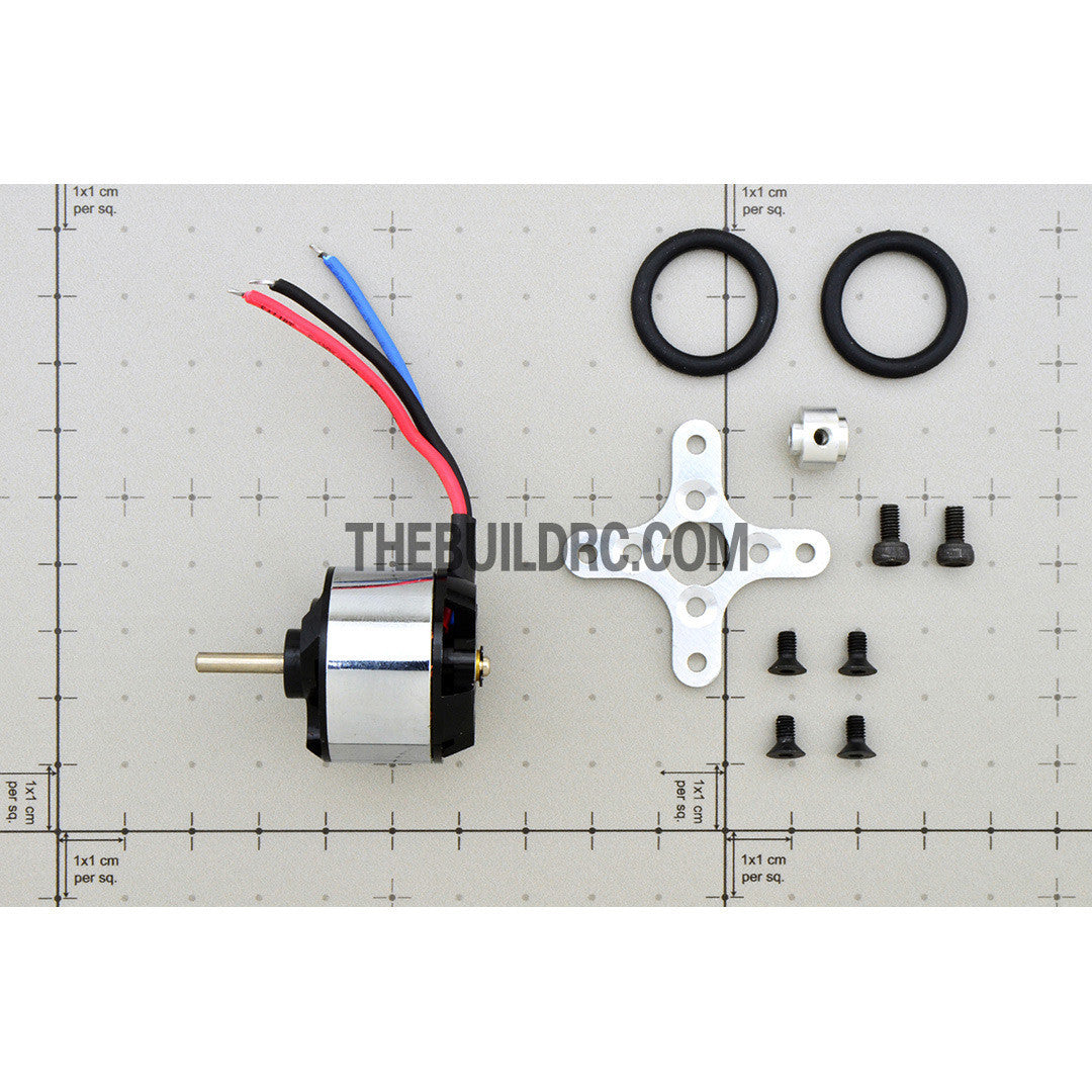 Eurgle RC Plane 1310kv (rpm/v) D2810 Brushless Outrunner Back Mounting Motor