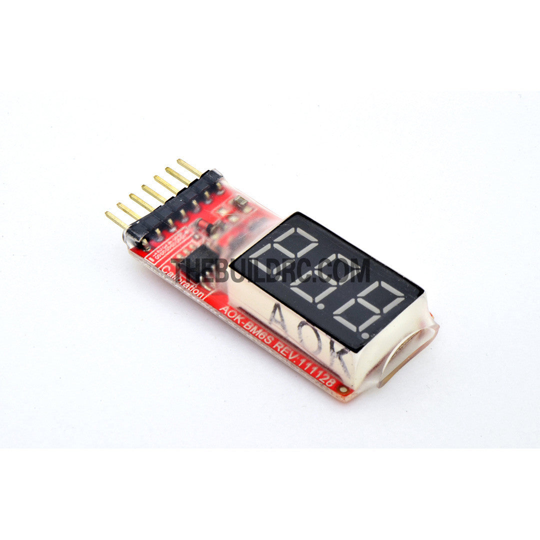 Digital Battery Indicator for 1 - 6s Lipo Lithium Polymer Battery