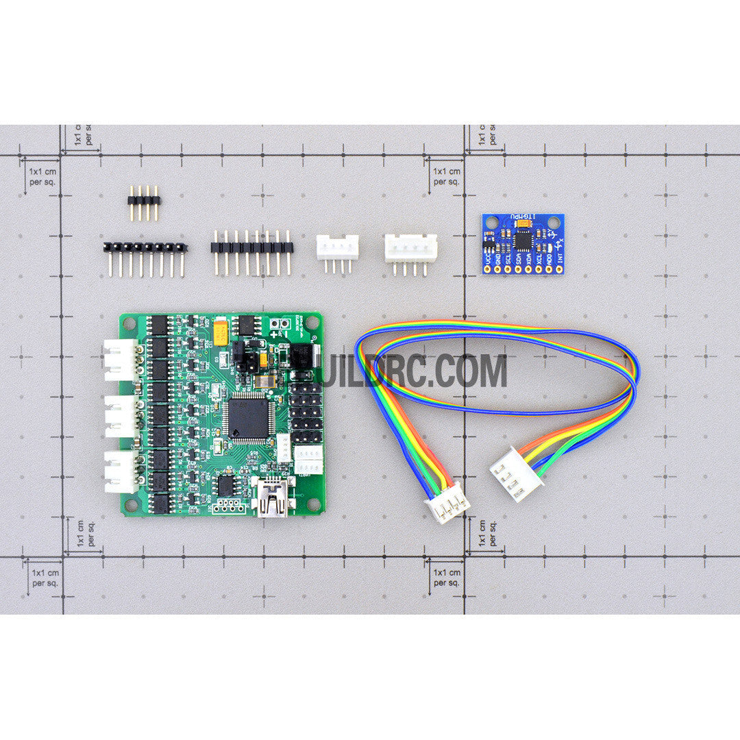 EvvGC 3/2axis MOS Open Source Brushless Gimbal Controller with GY521 Gyro