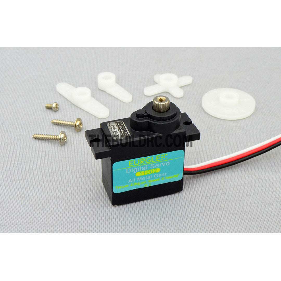 Eurgle 16g???2.0kg.cm 0.1sec/60?? All Metal Gear Digital Servo