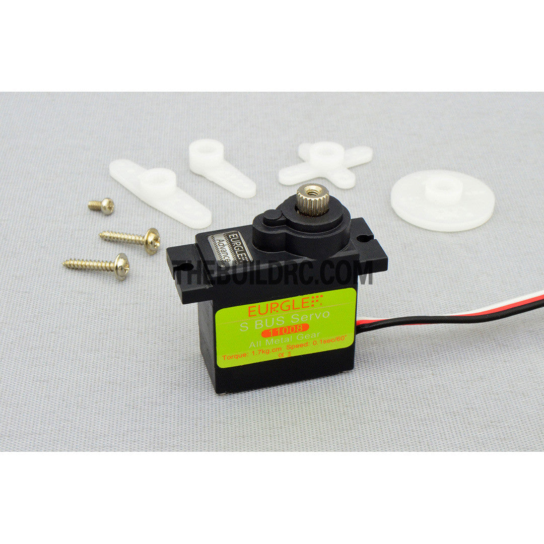 Eurgle 16g???1.7kg.cm 0.10sec/60?? All Metal Gear S.BUS Programmable Servo (Futaba Compatible)