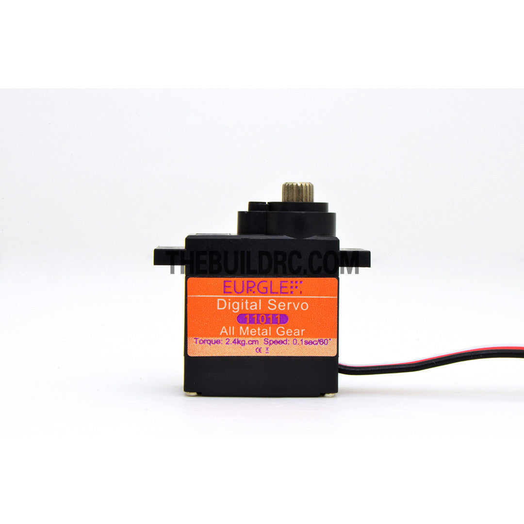 Eurgle 16g???2.4kg.cm 260 degree 0.10sec/60?? All Metal Gear High Torque High Voltage Digital Servo