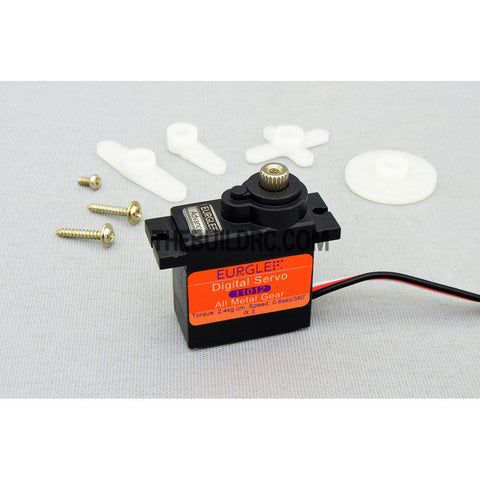 Eurgle 16g???2.4kg.cm 0.60sec/360?? All Metal Gear HV High Torque Digital Servo
