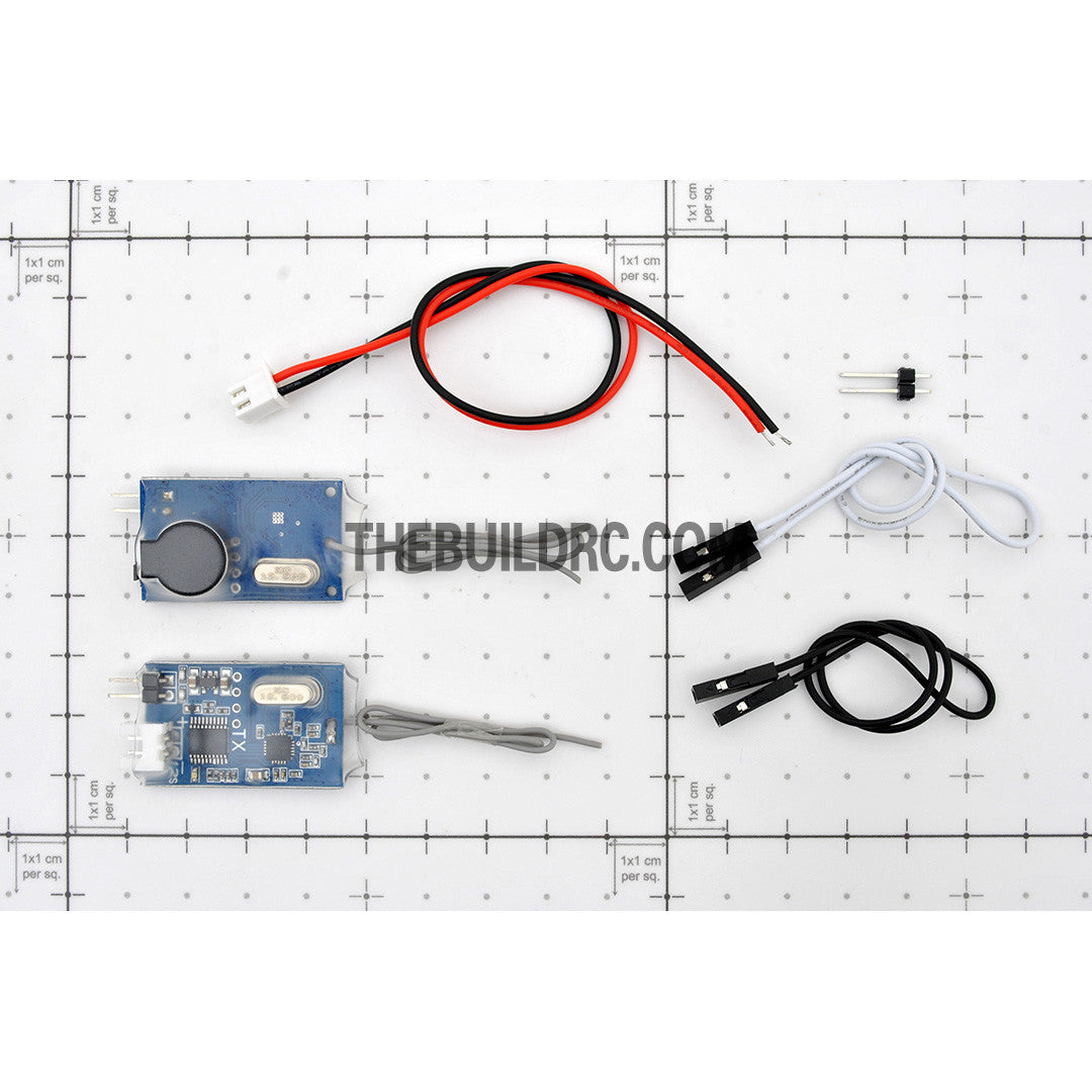 Eurgle 1.2-1.4km RC R/c Radio Plane Helicopter Glider Low Voltage Alarm System